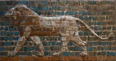 Istanbul Ancient Orient Museum Ishtar Gate animal june 2019 2185.jpg