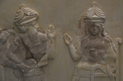 Istanbul Ancient Orient Museum Votive stele june 2019 2207.jpg