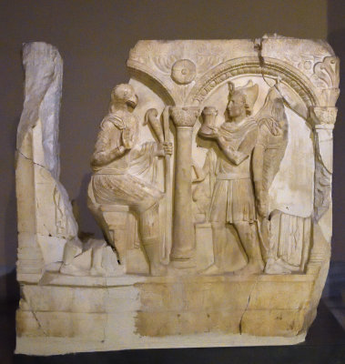 Istanbul Archaeological Museum Hierapytna sarcophagus june 2019 2156.jpg