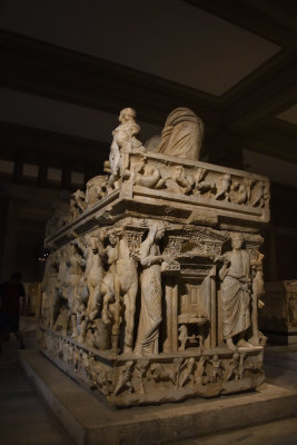 Istanbul Archaeological Museum Huge Sidamara sarcophagus june 2019 2160.jpg