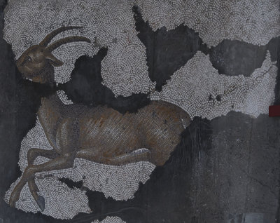 Istanbul Mosaic museum Fleeing gazelle june 2019 2515.jpg