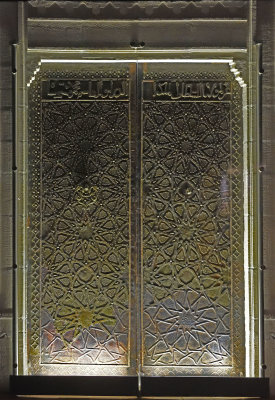 Istanbul Turkish and Islamic arts museum Cizre mosque door june 2019 2241.jpg