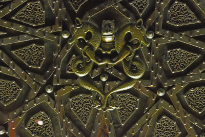 Istanbul Turkish and Islamic arts museum Cizre mosque door june 2019 2242.jpg