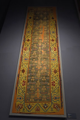 Istanbul Turkish and Islamic arts museum Carpet Ottoman Karapinar 18th C june 2019 2286.jpg