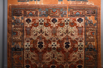 Istanbul Turkish and Islamic arts museum Carpet Ottoman West Anatolian 17-18th C june 2019 2298.jpg