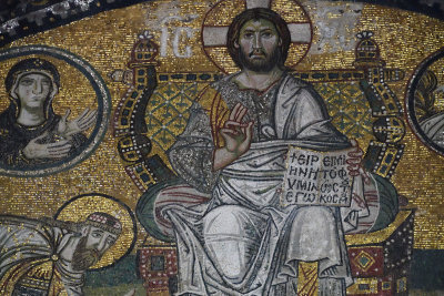 Mosaics in the Hagia Sophia