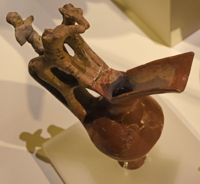 Ankara Anatolian Civilizations Hittite Side spouted pitcher Terracotta june 2019 3355.jpg