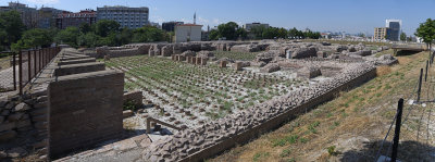 Ankara Roman baths Apodyterium june 2019 3804 Panorama.jpg
