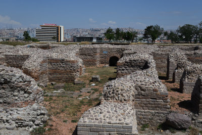 Ankara Roman baths Service tunnel june 2019 3840.jpg