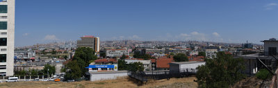 Ankara Roman baths View out june 2019 3817 Panorama.jpg