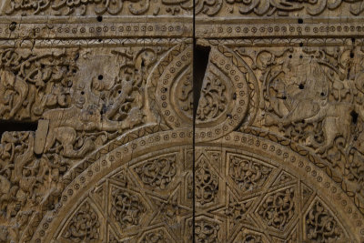 Ankara Ethnography museum Portal of Haci Hasan (Öğle) mosque june 2019 3657.jpg