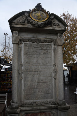 Istanbul Kabatash Turkish Baroque fountain oct 2019 7175.jpg