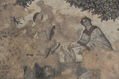 Urfa Haleplibahce Museum Achilles mosaic sept 2019 5101.jpg