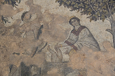 Urfa Haleplibahce Museum Achilles mosaic sept 2019 5105.jpg