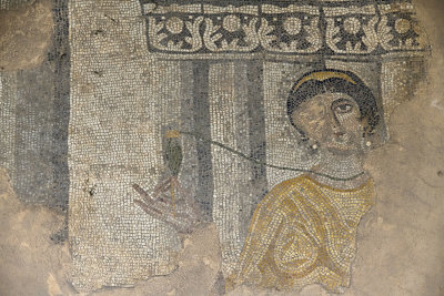 Urfa Haleplibahce Museum Achilles mosaic sept 2019 5114.jpg