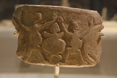 Urfa museum Fragment of stone vessel sept 2019 4795.jpg