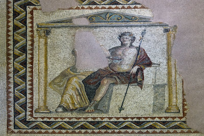 Gaziantep Zeugma museum Dionysus and Ariadne mosaic sept 2019 4009.jpg