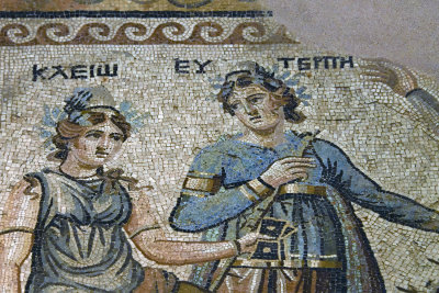 Gaziantep Zeugma museum Kleio and Euterpe mosaic sept 2019 4020.jpg