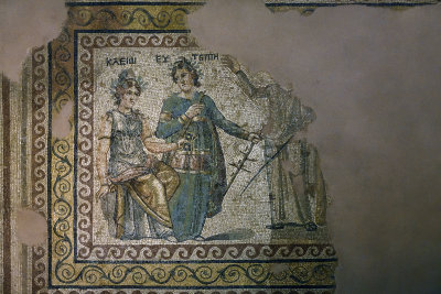 Gaziantep Zeugma museum Kleio and Euterpe mosaic sept 2019 4063.jpg