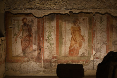 Gaziantep Zeugma museum Room with frescos sept 2019 4003.jpg