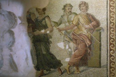 Gaziantep Zeugma museum Wedding of Dionysos and Ariadne mosaic sept 2019 4145.jpg
