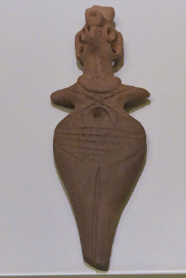 Gaziantep Archaeology museum Mother goddess figure sept 2019 4245.jpg