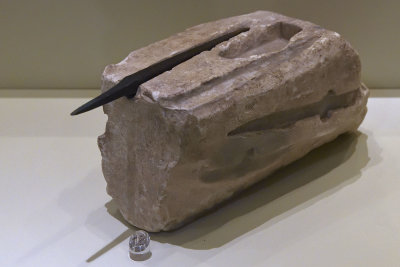 Gaziantep Archaeology museum Spearhead  sept 2019 4236.jpg