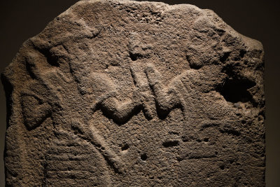 Gaziantep Archaeology museum Storm god stele sept 2019 4226.jpg