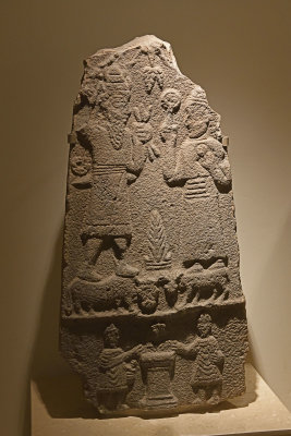 Gaziantep Archaeology museum Teshup-Adad stele sept 2019 4392.jpg