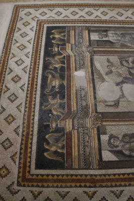 Antakya Archaeological Museum Dionysos and Ariadne mosaic sept 2019 5870.jpg