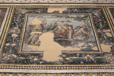 Antakya Archaeological Museum Narcissus and Echo Mosaic sept 2019 5852.jpg