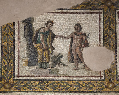 Antakya Archaeological Museum Perseus and Andromeda mosaic sept 2019 5854.jpg