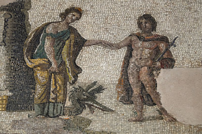 Antakya Archaeological Museum Perseus and Andromeda mosaic sept 2019 5859.jpg
