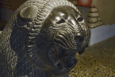 Antakya Archaeological Museum Lion sculpture sept 2019 5797.jpg