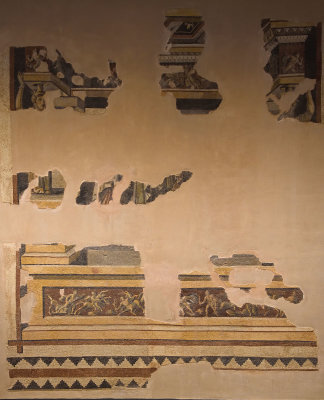 Antakya Archaeology Museum Theatre scenes mosaic sept 2019 6031.jpg