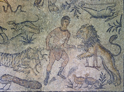 Antakya Archaeology Museum Artemis mosaic sept 2019 6215.jpg