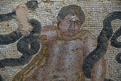 Antakya Archaeology Museum Herakles mosaic sept 2019 6003.jpg