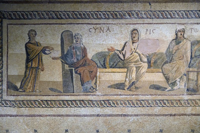 Antakya Archaeology Museum Theatrics mosaic sept 2019 6063.jpg