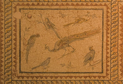 Antakya Archaeology Museum Birds 2 mosaic sept 2019 6090.jpg