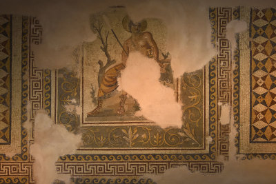 Antakya Archaeology Museum Narcissus at a brook mosaic sept 2019 6036.jpg