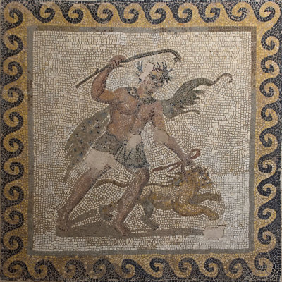 Antakya Archaeological Museum Satyr et al mosaic sept 2019 5879.jpg