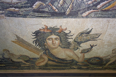 Antakya Archaeology Museum Thalassa and the nude fisherman mosaic sept 2019 6170.jpg