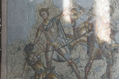 Adana Archaeological Museum Dirke punishment mosaic sept 2019 6501.jpg