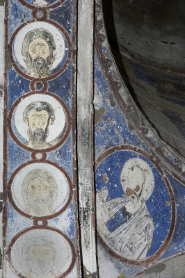 Ani Tigran Honents church 9 Interior Old Testament prophets fresco 3684