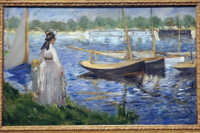 Edouard Manet, Bord de Seine Argenteuil,1874