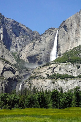 Upper and Lower Yosemite Falls