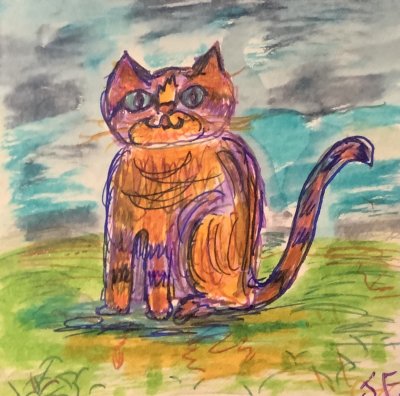 .cat doodle