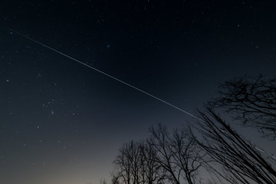 ISS (over Orion) Jan 20, 2020