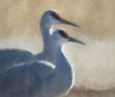 Two Cranes