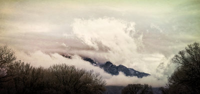 Stormy Day Over the Sandias
